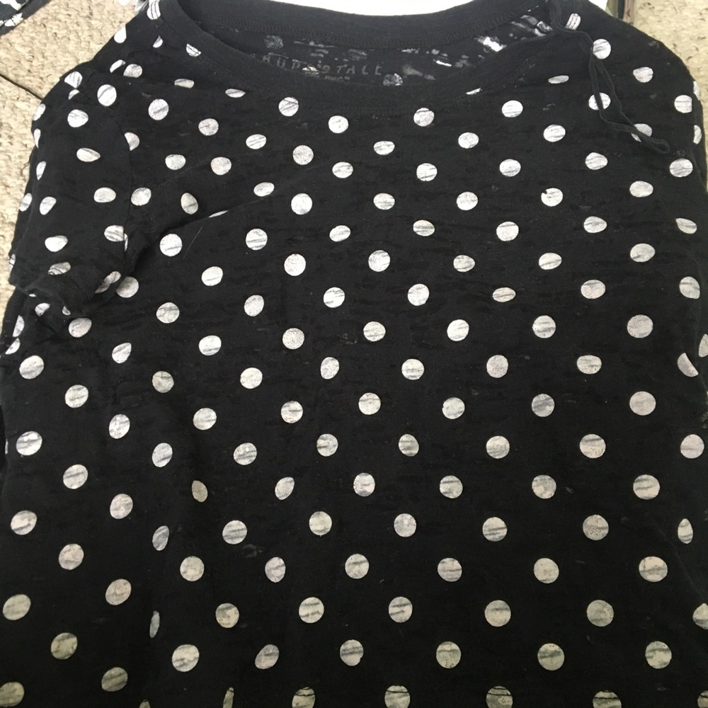 Polka dot top